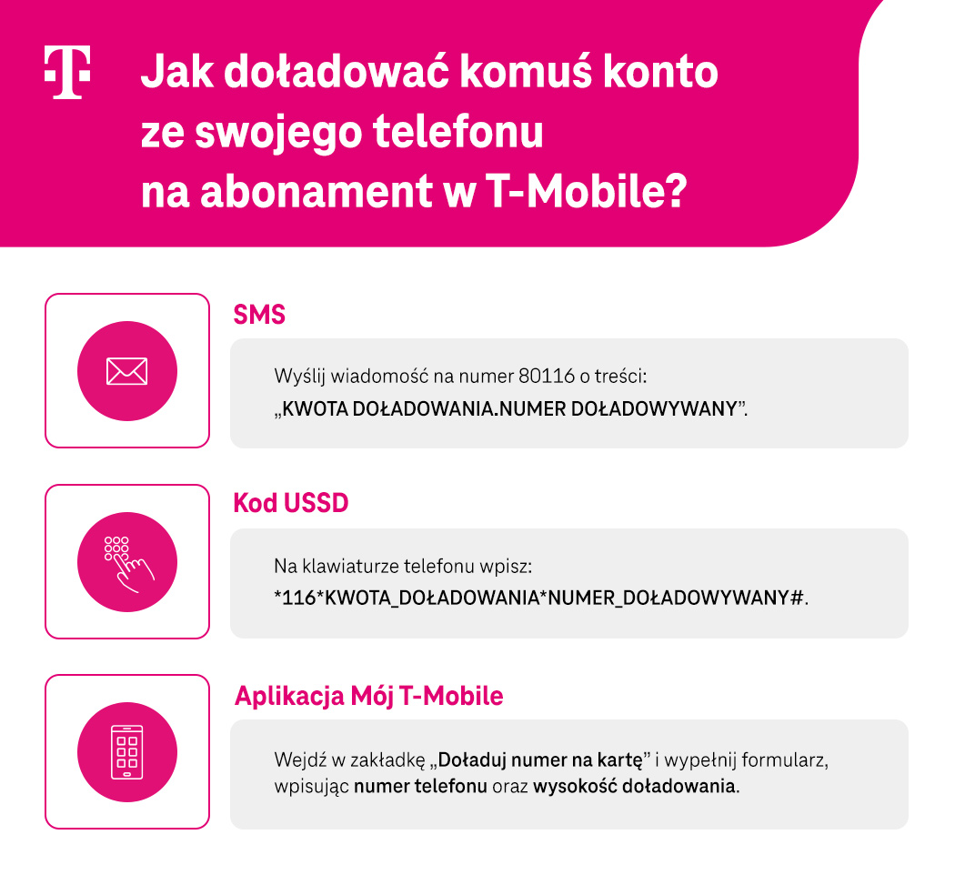 Jak doładować telefon z telefonu? Poradnik - T-Mobile Blog